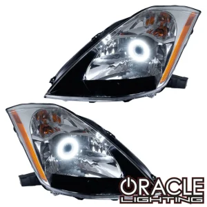 Oracle Lighting 2003-2005 Nissan 350Z LED Headlight Halo Kit Bright (2445-001, 2445-003, 2445-330, 2445-333, 2445-334...