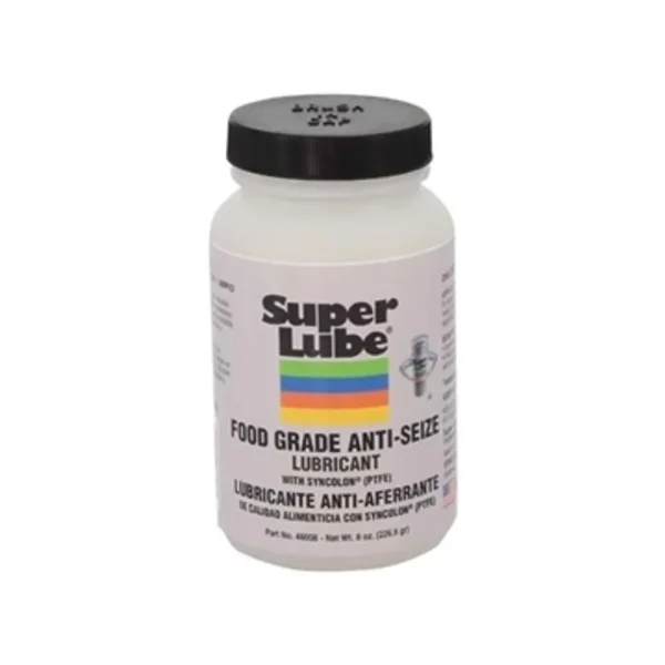 Super Lube Food Grade Anti-Seize Lubricant – 8 oz. Brush Bottle (48008)