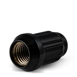RHI Automotive 15×1.25 Lug Bolt 28mm Spline 5 Lug 1.06″ Black 20 Lugs 1 Key (8741BK5-B) - view 2
