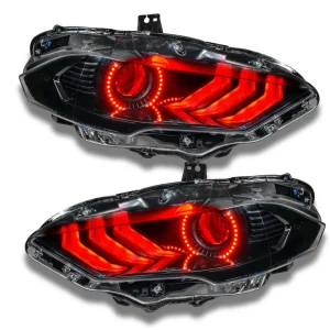 Oracle Lighting 2018-2022 Mustang Dynamic ColorSHIFT® DRL Upgrade Halo Kit (1446-332) - view 3