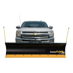 Meyer HomePlow Power Angle, 7’6″ Residential Reciever Hitch Snow Plow with Hydraulics (26500) - view 4