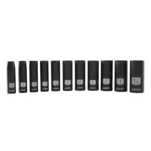 11 PC. 1/2″ SAE Drive Deep Impact Sockets - view 2