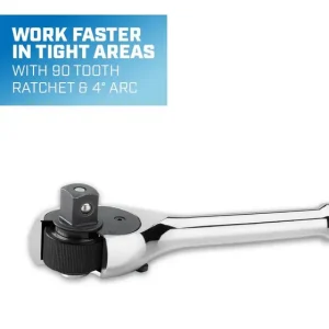 90 PC. Mechanics Tool Set - view 4