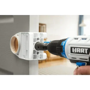 Wood Door Lock Installation Kit - view 2
