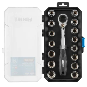 16 PC. 3/8″ Drive Pass-Thru Socket Set - view 4