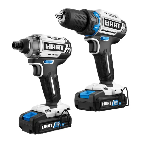 20V Brushless 1/2″ Drill/Driver & Impact Driver Combo Kit