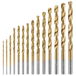14 PC. Titanium Drill Bit Set - view 2