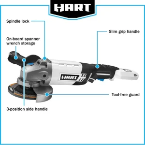 20V 4-1/2″ Angle Grinder (Tool-Only) - view 4