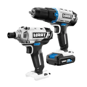 20V 1/2″ Drill/Driver & Impact Driver Combo Kit