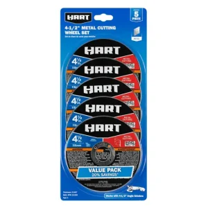 4-1/2″ Metal Cutting Wheel Set (5 Pack) - view 2