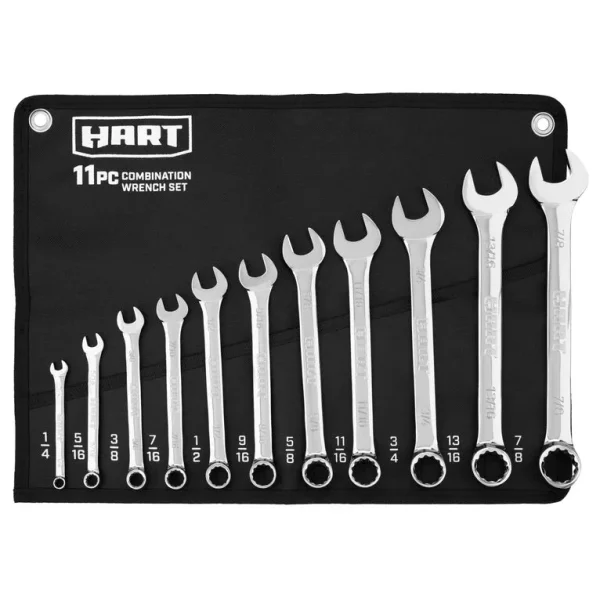 11 PC. SAE Combo Wrench Set