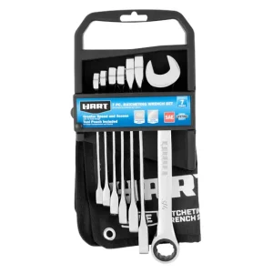 7 PC SAE Ratcheting Wrench Set - view 2