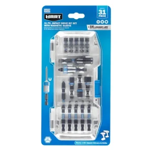 31 PC. Impact Drive Bit Set w/ Magnetic Sleeve - view 3