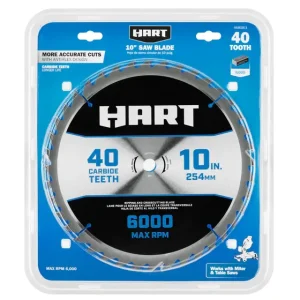 10″ 40T Saw Blade