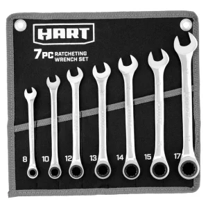7PC. MM Ratcheting Wrench Set