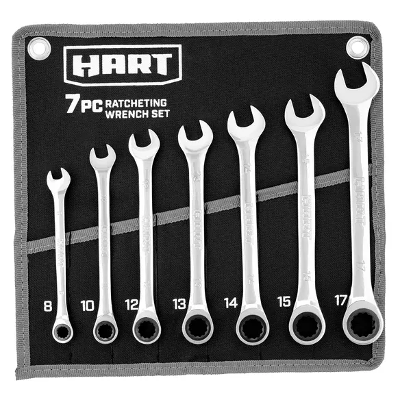 7PC. MM Ratcheting Wrench Set