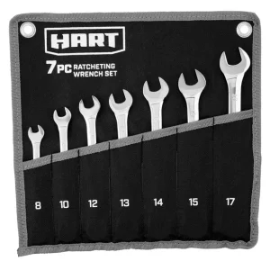 7PC. MM Ratcheting Wrench Set - view 2