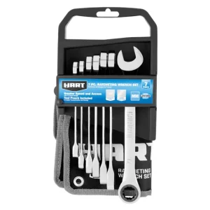 7PC. MM Ratcheting Wrench Set - view 3