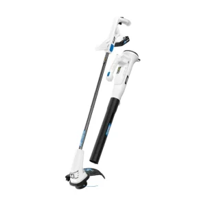 20V 10″ String Trimmer & Bazooka Blower Combo Kit