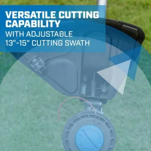 40V Brushless 15″ String Trimmer- Attachment Capable (Tool Only) - view 4