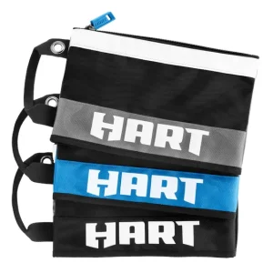 12” Multi-Color Zipper Pouch Set