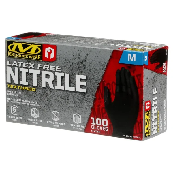 Mechanix Wear Medium Black Work Gloves – D13-05-009-100
