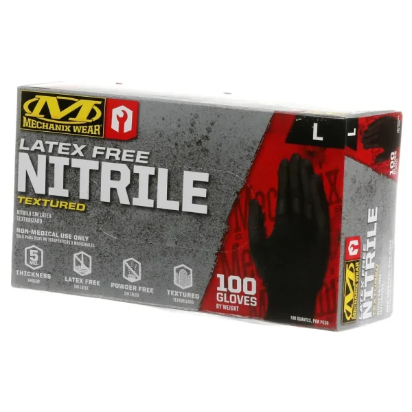 Mechanix Wear Large Black Work Gloves – D13-05-010-100