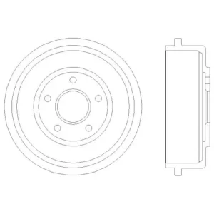 Pagid Brake Systems Pagid Brake Drum – 355300431