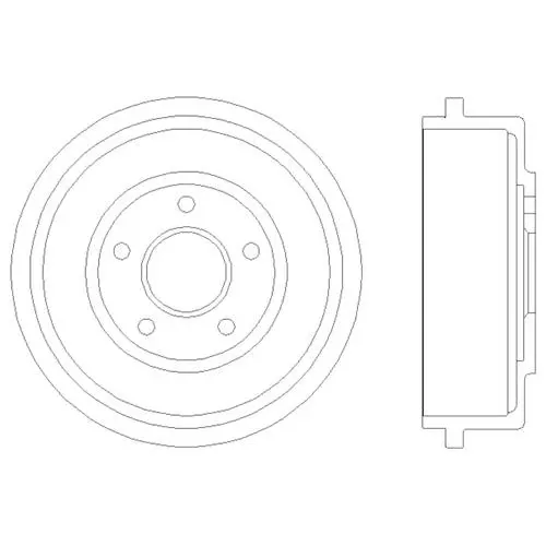 Pagid Brake Systems Pagid Brake Drum – 355300431