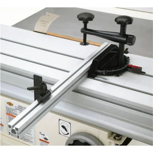 Shop Fox 5 HP 10-Inch Sliding Table Saw with Scoring Blade and Large Guard (W1811) - view 2