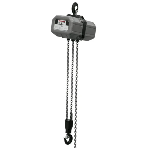 Jet 2SS-3C-20 3PH 2 Ton Electric Hoist 20″ Lift (232000)