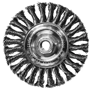 Century Drill Angle Grinder Wire Wheel 6″ Cable Twist (76063)