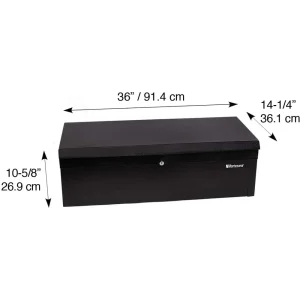 Montezuma MKDB36B 36″ Steel Lockable Utility Box and Portable Tool Storage - view 3
