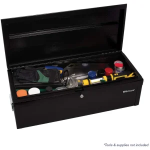 Montezuma MKDB36B 36″ Steel Lockable Utility Box and Portable Tool Storage - view 4