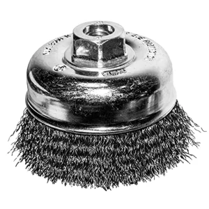 Century Drill Angle Grinder Cup Brush 3″ Crimped (76031)