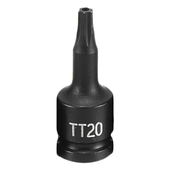 Grey Pneumatic 1/4″ Dr. x TT20 Tamper Proof Star Driver Socket (920TT)