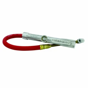 Milton S506 Dual Head Chuck Tire Inflator Gauge – 15″ Hose - view 2