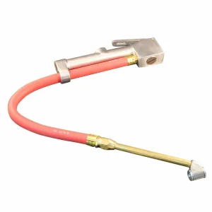 Milton S506 Dual Head Chuck Tire Inflator Gauge – 15″ Hose - view 4