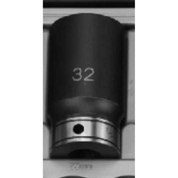 Grey Pneumatic 1/2″ Drive x 32mm Deep Duo-Socket – 6 Point (82032MD)
