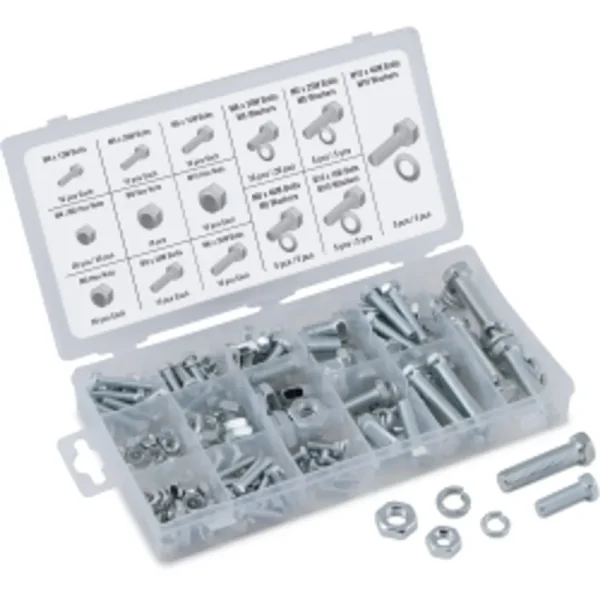 Titan Tools 45334 240 Piece Metric Nuts & Bolts Assortment