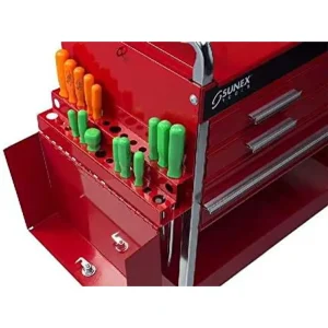 Sunex Tools Deluxe Red Service Cart with Locking Top & 4 Drawers (8013A) - view 3