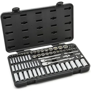 Gearwrench 80948 76PC 1/4 & 3/8 Dr. 12 Pt. SAE/Metric, Std/Deep