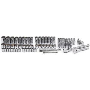 Gearwrench 80948 76PC 1/4 & 3/8 Dr. 12 Pt. SAE/Metric, Std/Deep - view 3