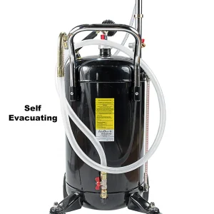 John Dow 20-Gallon Fluid Evacuator & Oil Drain with Bowl (JDI-20COMBO-B) - view 3