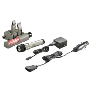 Streamlight Strion HL C4 LED Rechargeable Chrome Flashlight w/ Charger (74783)
