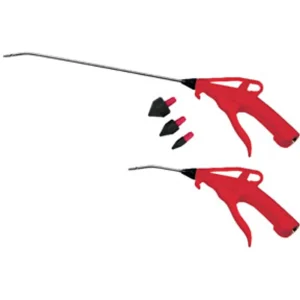 ATD Tools 8738 2 Pc. 4″ and 13″ Pistol-Grip Air Blow Gun Set with Rubber Tips