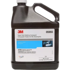 3M 1 Gallon Super Duty Rubbing Compound (05955)