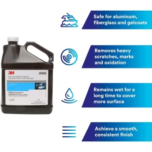 3M 1 Gallon Super Duty Rubbing Compound (05955) - view 4
