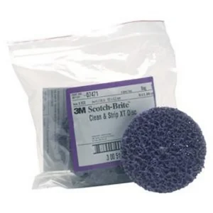 3M 4″ x 1/4″ Scotch-Brite Clean & Strip Discs (07471)