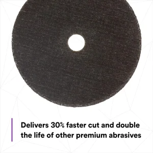 3M 3″ X .0625″ X 3/8″ Cubitron II Cut-Off Wheel (33455) - view 4